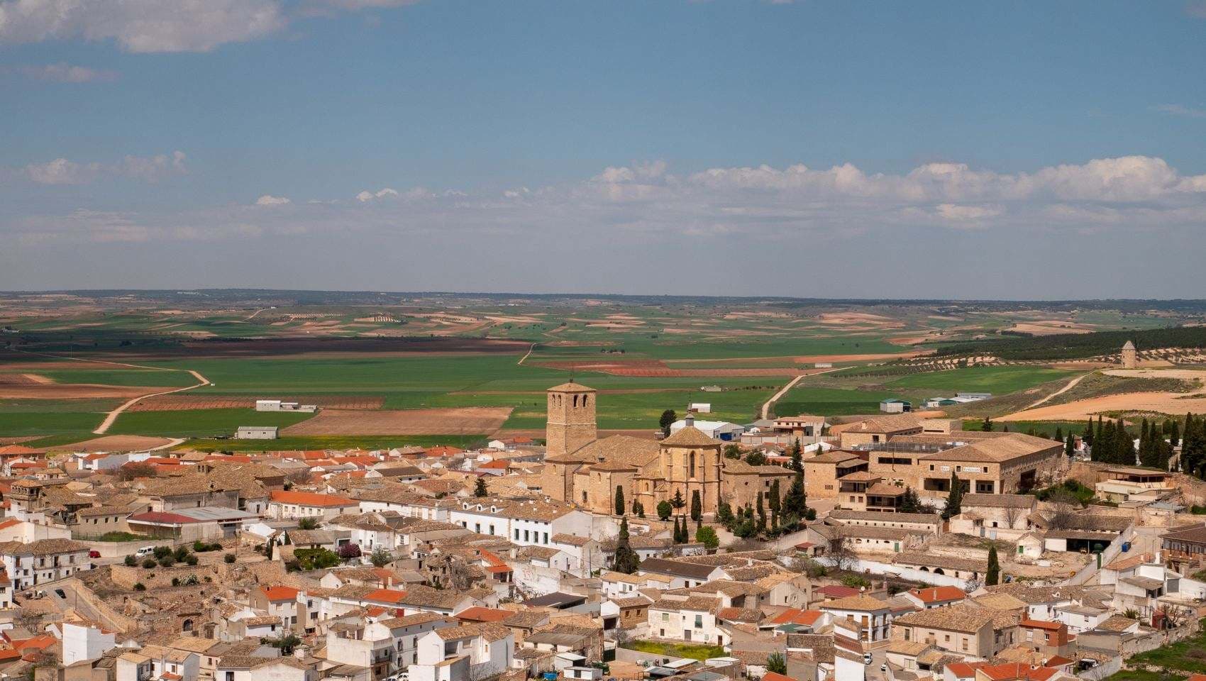 Un municipio castellano y su término, visto desde el alto